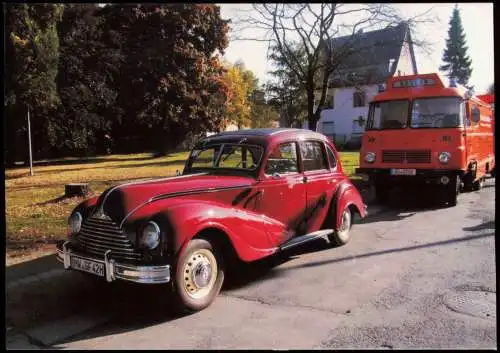 Verkehr KFZ: Auto EMW 340-2 Limousine zum Heimatfest Limbach Oberfrohna 2008