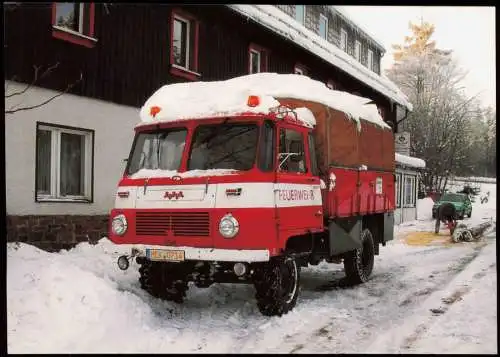 Feuerwehr Robur LO 2002 A Feuerwehrpritschenwagen Reitzenhain 2007