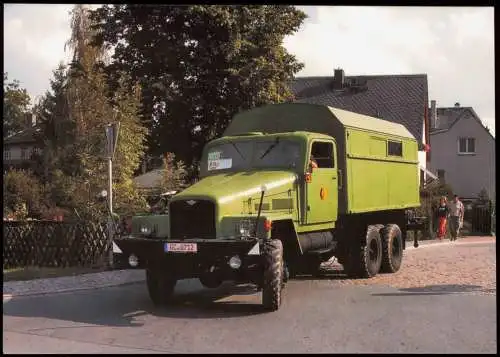 KFZ: LKW Lastkraftwagen IFA G 5-2 als Werkstattkofferwagen Burkhardtsdorf 2007