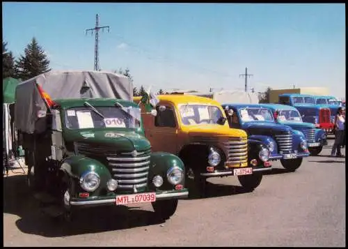 Verkehr KFZ Auto Barkas V 901/2 Pritschenwagen, Kastenwagen Werdau 2009