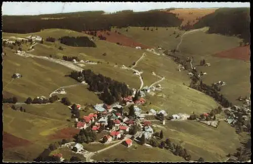 Ansichtskarte Todtnauberg Luftbild color Fotokarte 1966