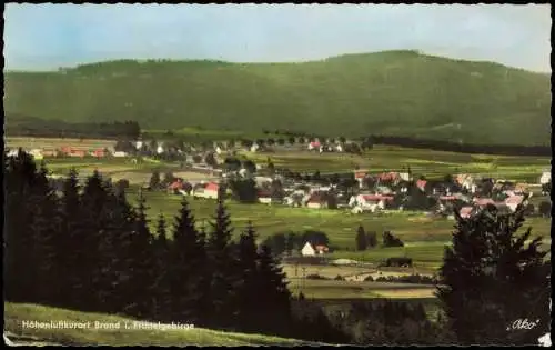 Ansichtskarte Brand (Oberpfalz) Blick auf die Stadt 1966