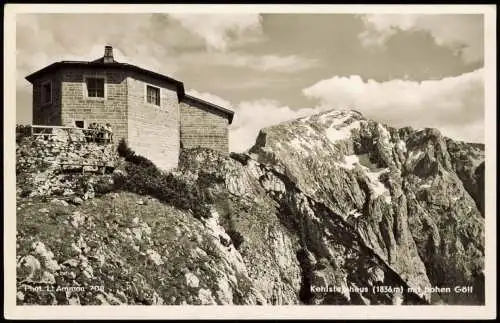 Ansichtskarte Kehlsteinhaus-Berchtesgaden Kehlsteinhaus 1955