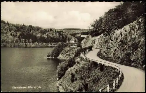 Ansichtskarte Heringhausen Diemelsee Uferstraße 1960