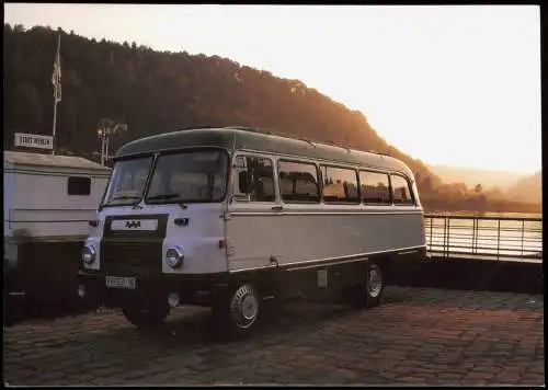 Ansichtskarte  Verkehr KFZ Bus Robur LO 3000/3001 Omnibus Wehlen 2006