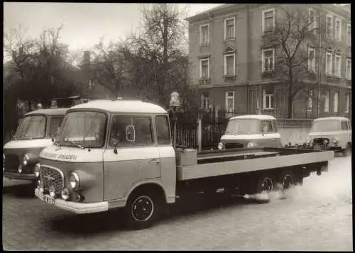 Ansichtskarte  Verkehr KFZ Auto Barkas umbauten in Dresden 1978/2008