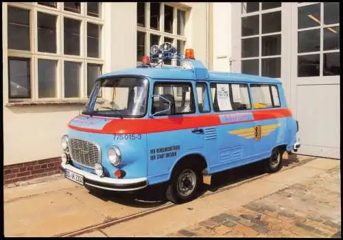 Verkehr KFZ Auto Barkas B 1000 KB als Dispatcherfahrzeug Dresden 2012