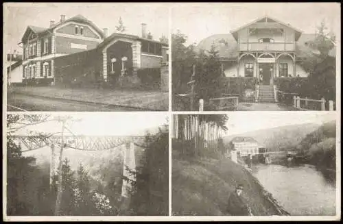 NOVÝ DVŮR u Stříbra b. Pilsen Plzeň Restaurant Straße 4 Bild 1940  gel 1951