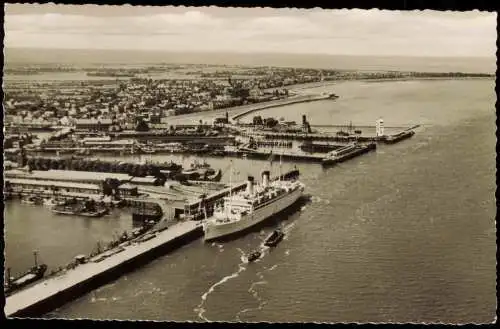 Ansichtskarte Cuxhaven Luftbild 1958/1961