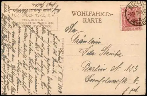 Ansichtskarte  Kinder in Tracht Künstlerkarte - Das Geheimnis 1918