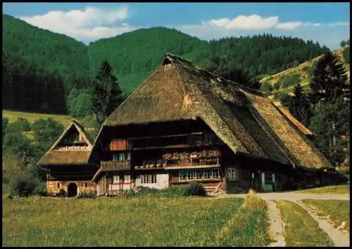 .Baden-Württemberg Schwarzwälder Bauernhof Schwarzwald (Mittelgebirge) 1980