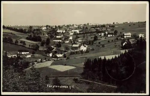 Ansichtskarte Fürstenwalde-Altenberg (Erzgebirge) Stadtpartie 1935