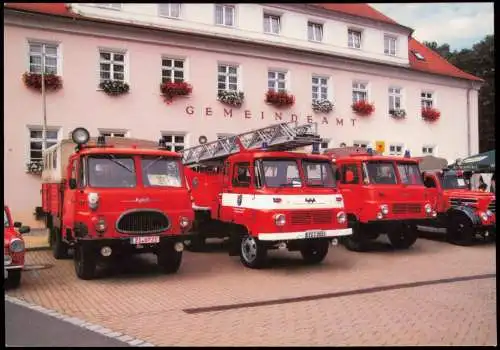 Feuerwehr Robur LO 1800 AKF/LF 8, LO 3000 DL, LO 2002 Jonsdorf 2008