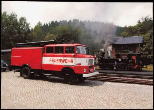 Feuerwehr W 50 LA TLF 16 (Tanklöschfahrzeug) Bahnhof Steinbach 2010