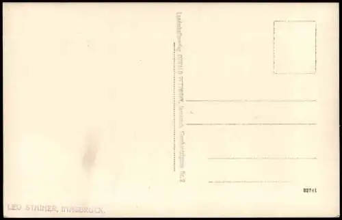 Ansichtskarte Innsbruck Alpengasthaus Rauschbrunnen 1040m Fotokarte 1924