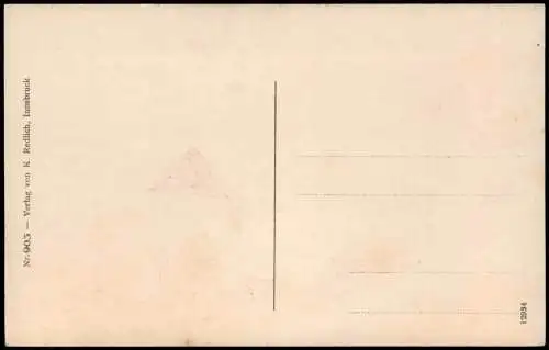 Ansichtskarte Innsbruck Alpengasthaus NOCKHOF 1918