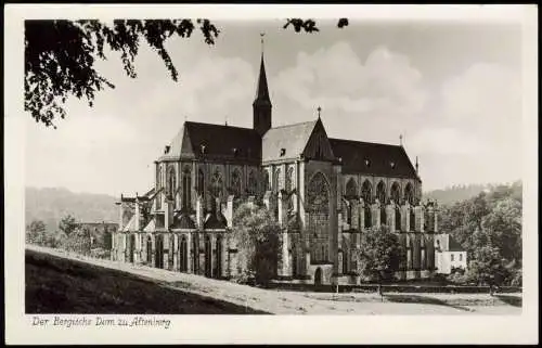 Ansichtskarte Altenberg-Odenthal Partie am Altenberger Dom 1960