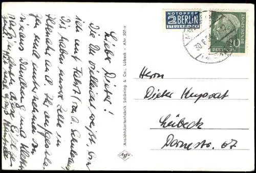 Ansichtskarte Mayschoß Mehrbildkarte Weinberg Ahr und Weinkeller 1954