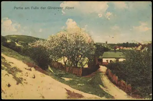 Ansichtskarte Glindow (Havel)-Werder (Havel) Glindower Alpen Restaurant 1916