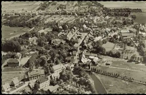 Ansichtskarte Wustrow (Wendland) Luftaufnahme Luftbild 1962