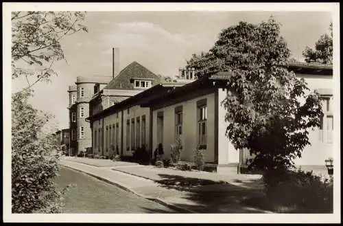 Ansichtskarte Hamburg-Barmbek Partie am Allgemeinen Krankenhaus 1962