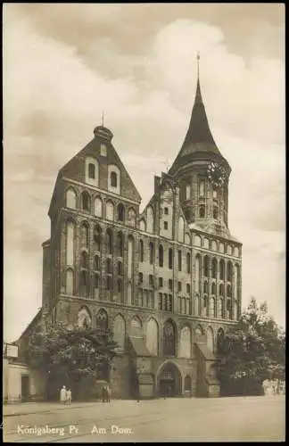 Königsberg (Ostpreußen) Калининград Partie am Dom Fotokarte 1926