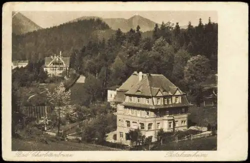 Postcard Bad Charlottenbrunn Jedlina-Zdrój Pestalozziheim. 1926