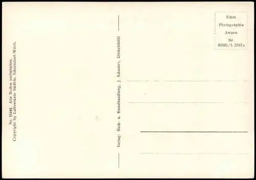 Ansichtskarte Dinkelsbühl Luftbild Luftbildaufnahme aus großer Höhe 1932