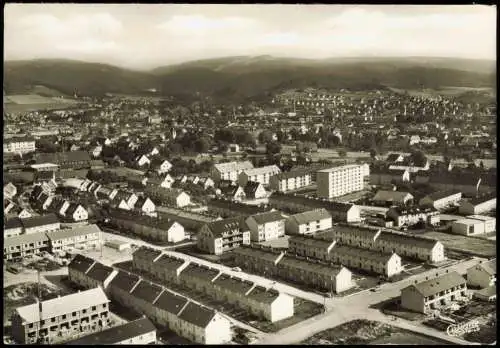 Ansichtskarte Seesen Luftbild Luftaufnahme Neubaugebiet Harz 1976