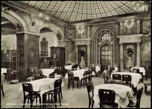 München Augustiner-Großgaststätten, Muschelsaal Neuhauserstraße 1967