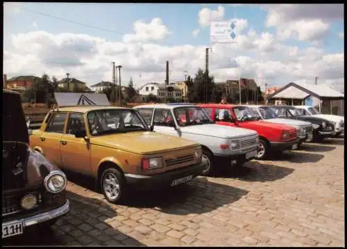 Ansichtskarte Radebeul Limousinen Typen Wartburg 311/312, 353 W Auto 2009