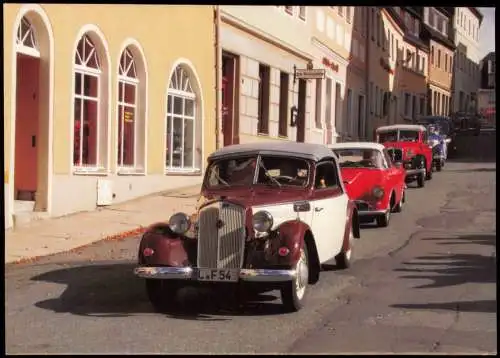 Verkehr KFZ Auto IFA F 8 Luxus Cabrio zum Oldtimertreffen in Wolkenstein 2010