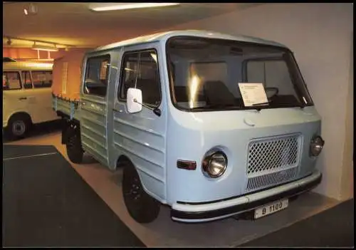 Verkehr KFZ Auto Barkas B 1100 DoKa Prototyp Pritsche Museum Frankenberg 2011