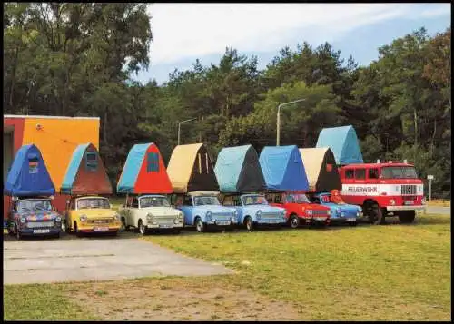 Verkehr KFZ Auto Trabant 601/Wartburg 353/IFA W 50 Bergwitzsee 2016