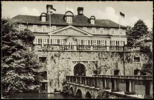 Ansichtskarte Bad Pyrmont Schloss (Castle Building) 1959