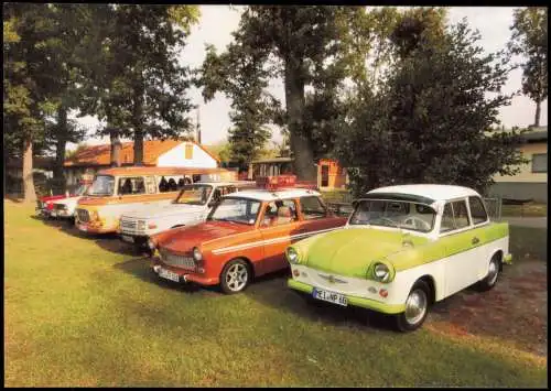 Verkehr KFZ Auto Barkas Wartburg 353 W, Trabant 601 Neumühle in Schildau 2012