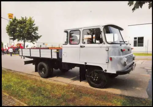 Ansichtskarte  KFZ LKW Lastkraftwagen Robur LO 3000 Hartmannsdorf 2014