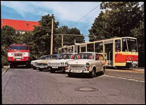 Auto Wartburg 353 Trabant IFA Feuerehr Messegelände Leipzig 2017