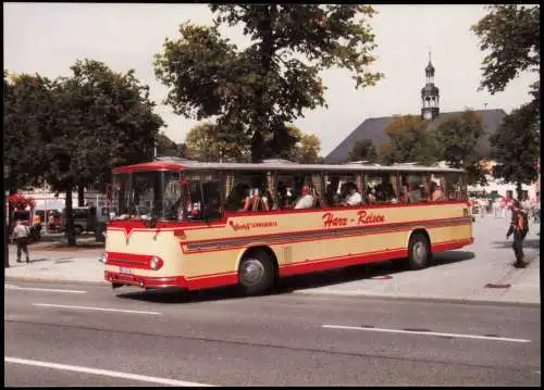 Ansichtskarte  Verkehr KFZ Bus Fleischer S 2 11 RU Markt Marienberg 2012