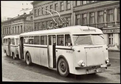 Oberleitungsbus LOWA W 602 Anhänger Berlin Lichtenberg 1971/2012