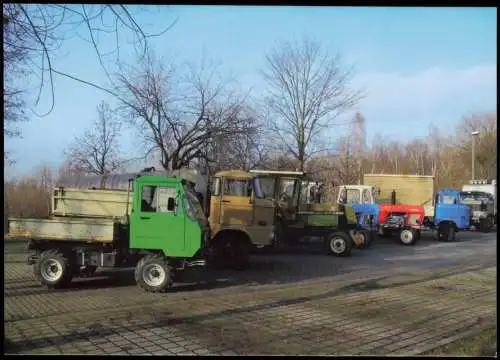 Ansichtskarte  Verkehr KFZ: Auto Mulicar W50 LKW in Gera 2020