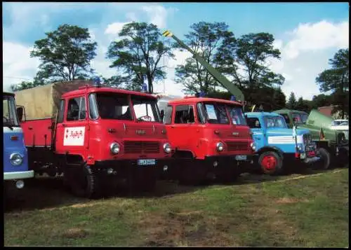 Ansichtskarte  KFZ LKW Lastkraftwagen Robur LO 3000 ua Schmannewitz 2005