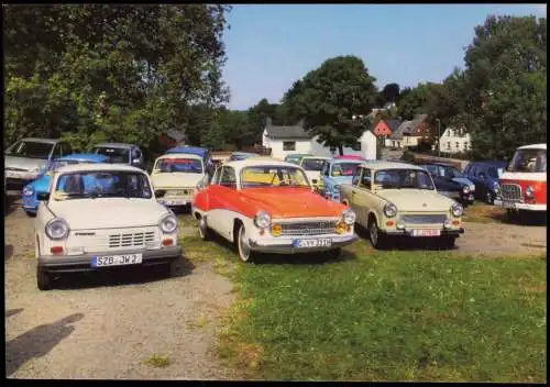 Verkehr KFZ Auto Trabant 1.1 Wartburg 311-3 Trabant 601 Barkas Marienberg 2021