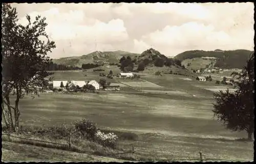 Ansichtskarte Gersfeld (Rhön) Wachtküppel mit Wasserkuppe 1960