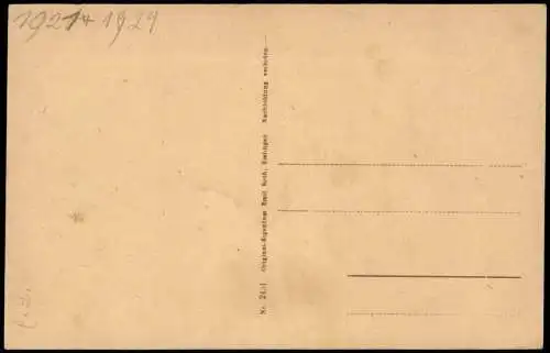 Rotenberg-Stuttgart Garbkapelle auf dem Württemberg Rotenberg 1921