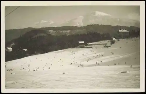 Ansichtskarte Innsbruck Umland-Ansicht Übungsgelände (für Ski-Fahrer) 1930