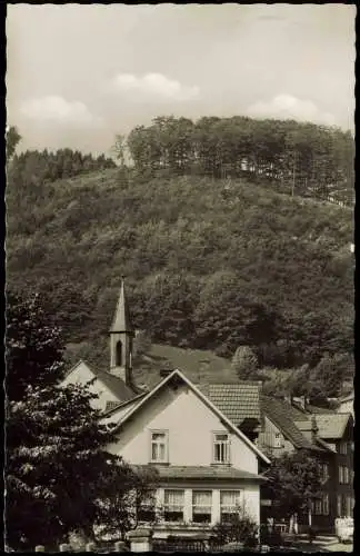 Ansichtskarte Zorge Stadtpartie - Harz Fotokarte 1962