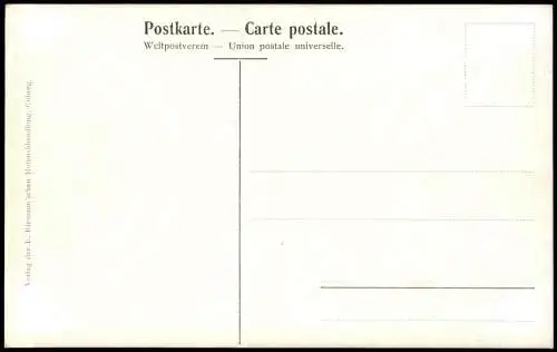 Ansichtskarte Coburg Veste Coburg - Rosen- oder Rosettenzimmer. 1909