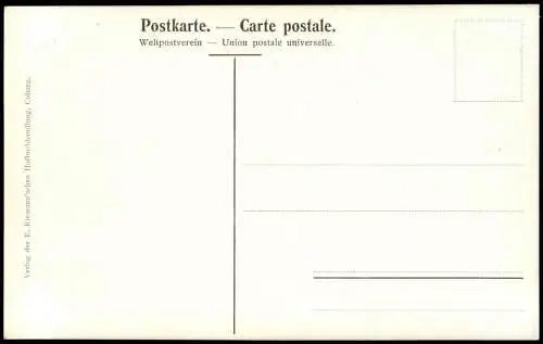 Ansichtskarte Coburg Veste Coburg - Hornzimmer Tür 1909
