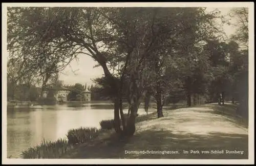 Ansichtskarte Brünninghausen-Dortmund Im Park von Schloß Romberg 1930